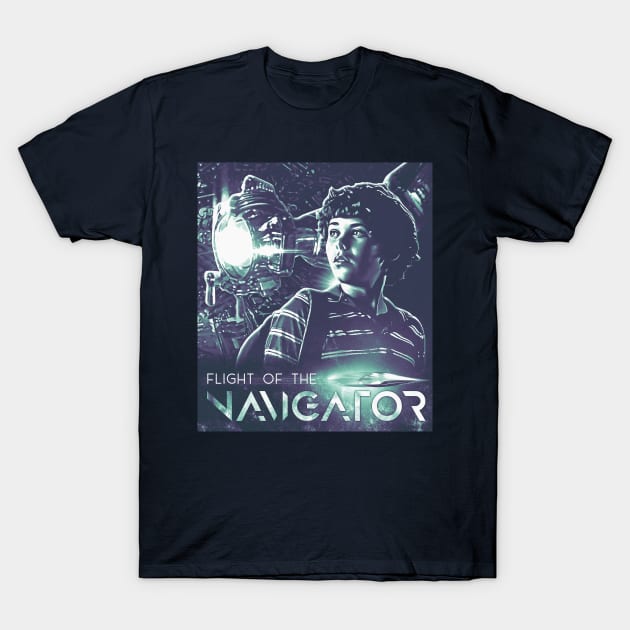 flight of the navigator T-Shirt by creativespero